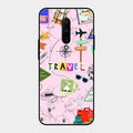 Travelogue Treasures Glass Case Cover For Oneplus 7 Pro