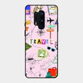 Travelogue Treasures Glass Case Cover For Oneplus 8 Pro