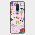 Travelogue Treasures Glass Case Cover For Oneplus 8