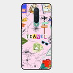 Travelogue Treasures Glass Case Cover For Oneplus 8