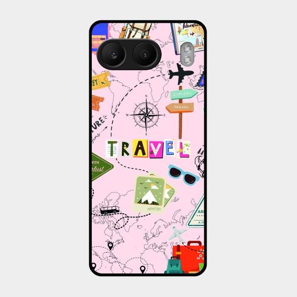 Travelogue Treasures Glass Case Cover For Oneplus Nord 4 5G