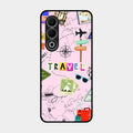 Travelogue Treasures Glass Case Cover For Oppo A5 5G