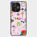 Travelogue Treasures Glass Case Cover For Oppo A5 Pro 5G