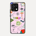 Travelogue Treasures Glass Case Cover For Oppo F31 5G