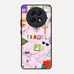 Travelogue Treasures Glass Case Cover For Oppo F31 Pro Plus 5G