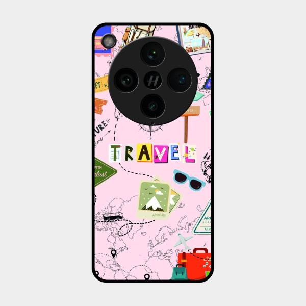 Travelogue Treasures Glass Case Cover For Oppo Find X8 Pro 5G