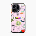 Travelogue Treasures Glass Case Cover For Oppo Find X9 5G