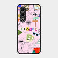 Travelogue Treasures Glass Case Cover For Oppo K13X 5G