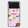 Travelogue Treasures Glass Case Cover For Poco X4 Pro 5G
