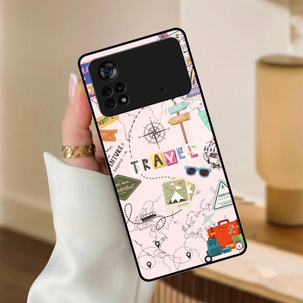 Travelogue Treasures Glass Case Cover For Poco - ShopOnCliQ