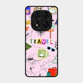 Travelogue Treasures Glass Case Cover For Poco X7 5G