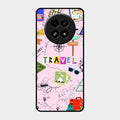 Travelogue Treasures Glass Case Cover For Realme 13 5G