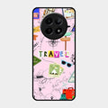 Travelogue Treasures Glass Case Cover For Realme C65 5G