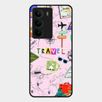 Travelogue Treasures Glass Case Cover For Realme C75 5G