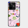 Travelogue Treasures Glass Case Cover For Realme Gt 7 5G
