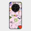 Travelogue Treasures Glass Case Cover For Realme P1 5G