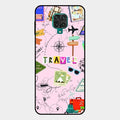 Travelogue Treasures Glass Case Cover For Redmi Note 10 Lite