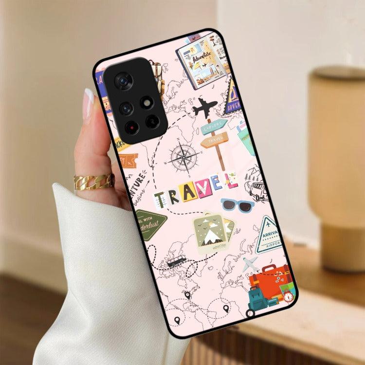 Travelogue Treasures Glass Case Cover For Poco