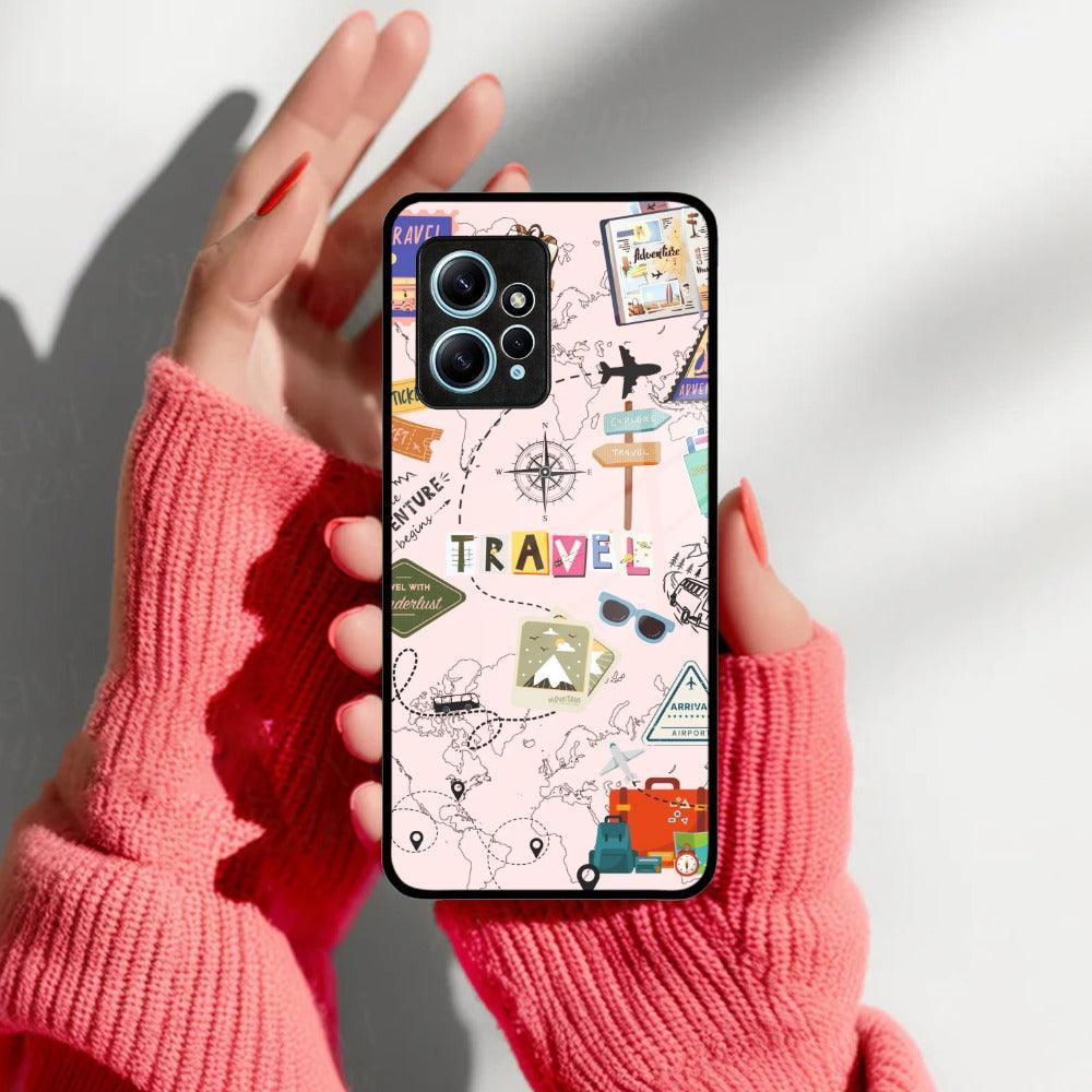 Travelogue Treasures Glass Case Cover For Redmi/Xiaomi - ShopOnCliQ