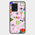 Travelogue Treasures Glass Case Cover For Redmi Note 12 Pro 5G