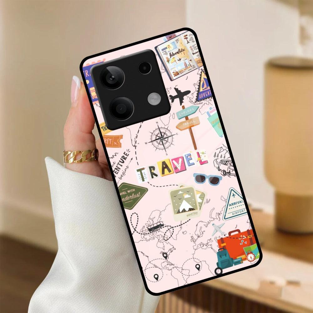 Travelogue Treasures Glass Case Cover For Redmi/Xiaomi - ShopOnCliQ