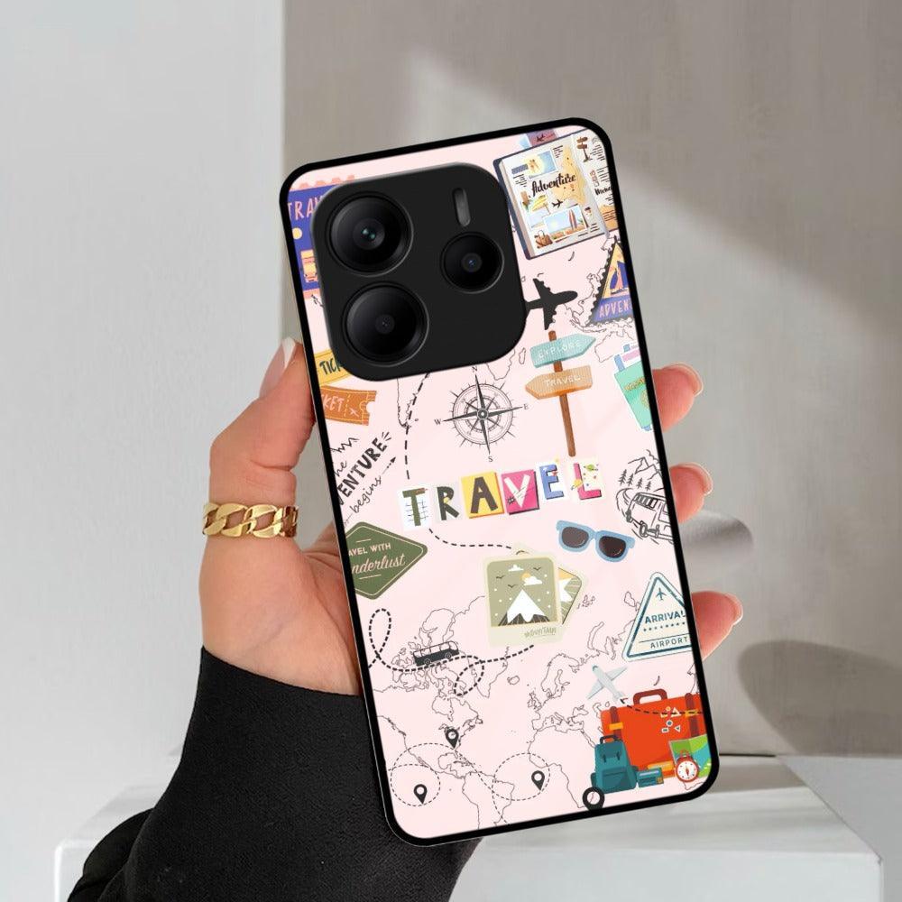 Travelogue Treasures Glass Case Cover For Redmi/Xiaomi - ShopOnCliQ