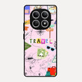 Travelogue Treasures Glass Case Cover For Redmi Note 15 5G