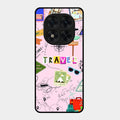 Travelogue Treasures Glass Case Cover For Redmi Note 15 Pro Plus 5G