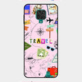 Travelogue Treasures Glass Case Cover For Redmi Note 9 Pro