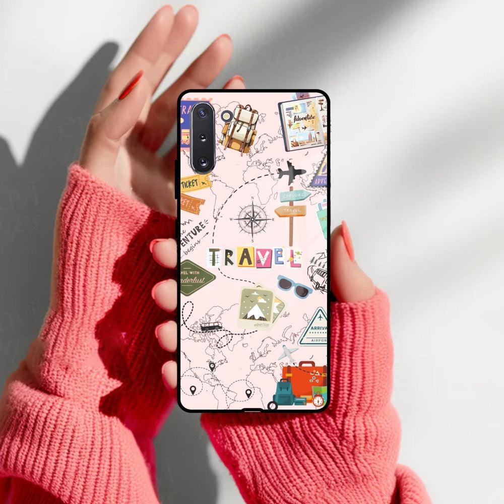 Travelogue Treasures Glass Case Cover for Samsung - ShopOnCliQ