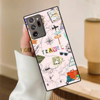 Travelogue Treasures Glass Case Cover for Samsung - ShopOnCliQ