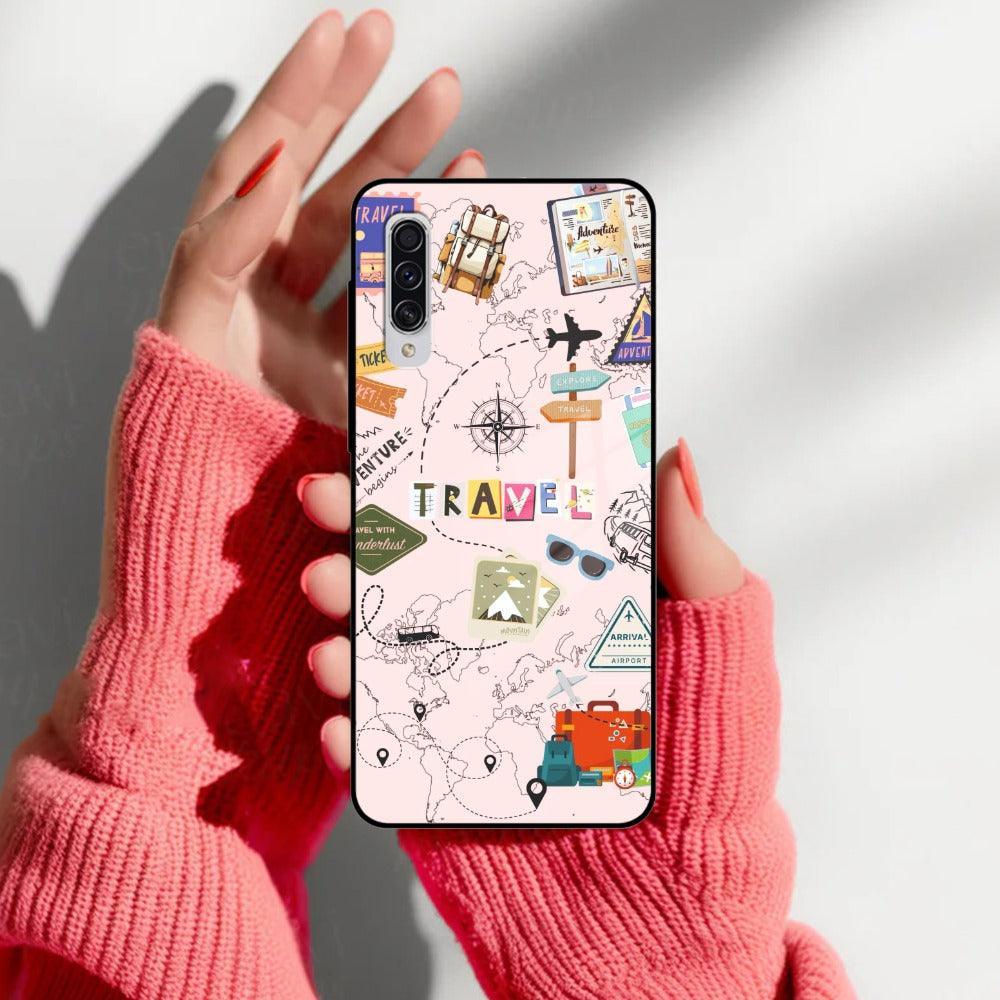 Travelogue Treasures Glass Case Cover for Samsung - ShopOnCliQ