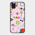 Travelogue Treasures Glass Case Cover For Samsung Galaxy F14 5G