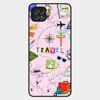Travelogue Treasures Glass Case Cover For Samsung Galaxy F42 5G