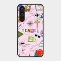 Travelogue Treasures Glass Case Cover For Samsung Galaxy M35 5G