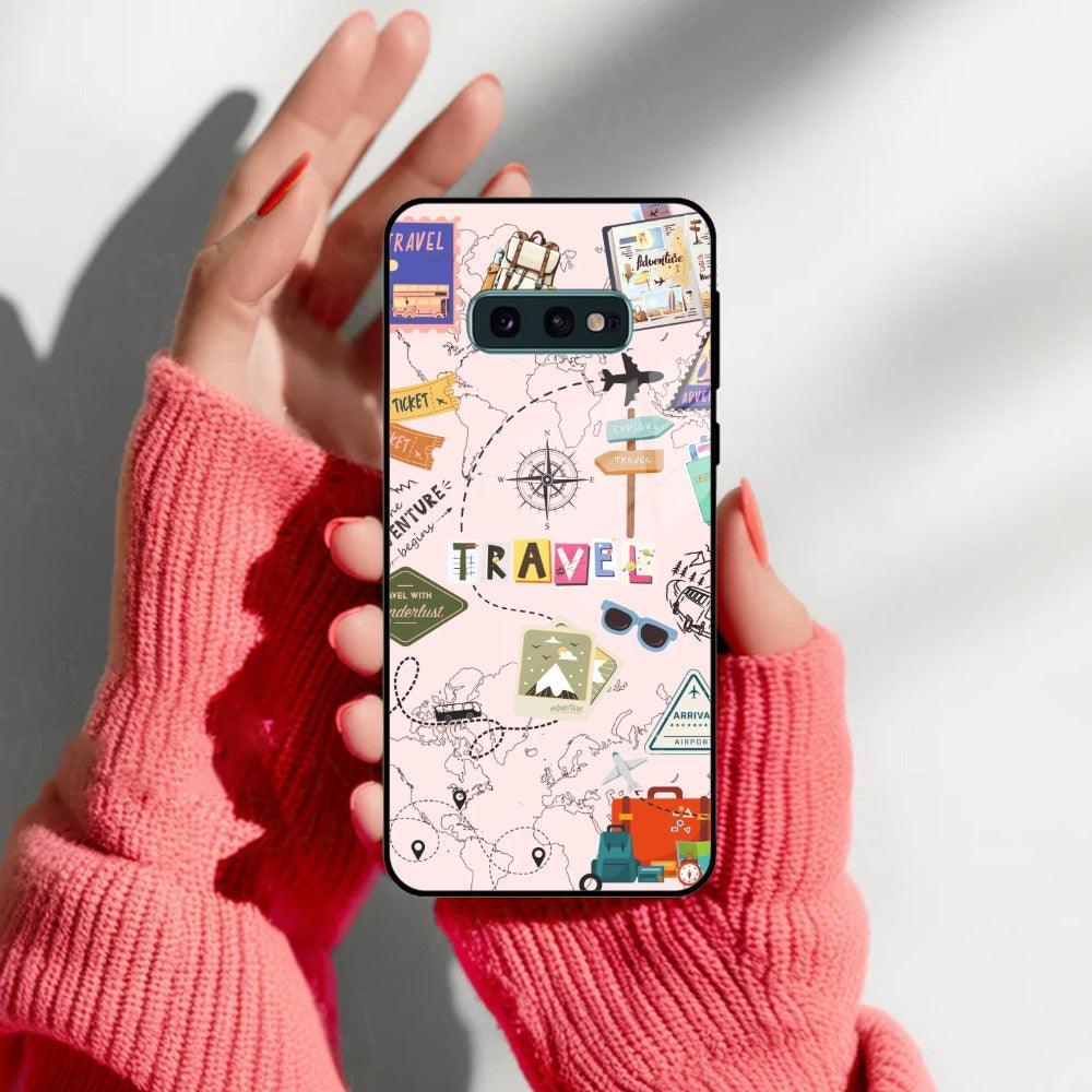 Travelogue Treasures Glass Case Cover for Samsung - ShopOnCliQ