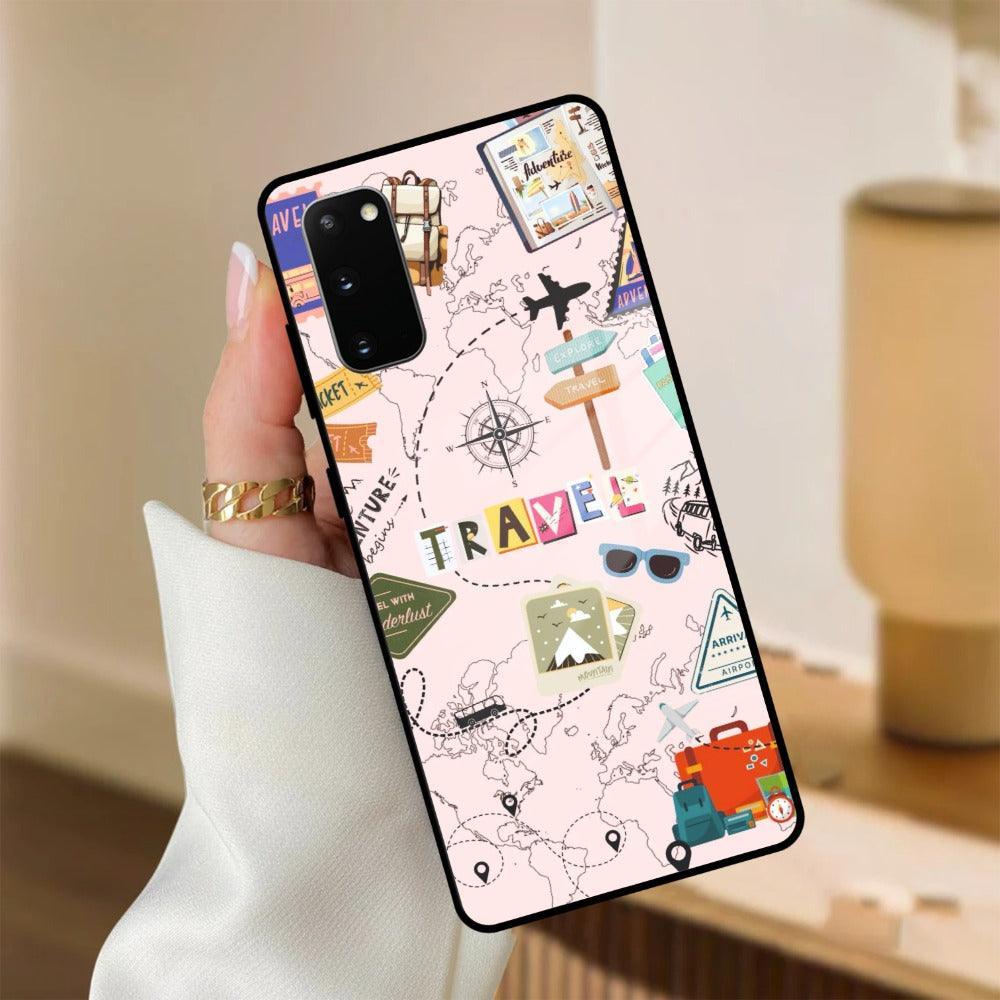 Travelogue Treasures Glass Case Cover for Samsung - ShopOnCliQ