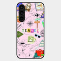 Travelogue Treasures Glass Case Cover For Samsung Galaxy S23 Fe 5G