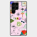 Travelogue Treasures Glass Case Cover For Samsung Galaxy S24 Ultra 5G