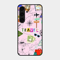 Travelogue Treasures Glass Case Cover For Samsung Galaxy S26 5G