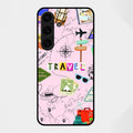 Travelogue Treasures Glass Case Cover For Samsung Galaxy S25 FE 5G
