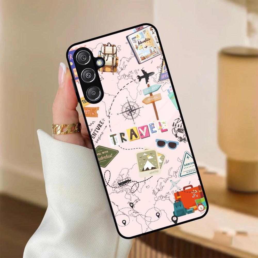 Travelogue Treasures Glass Case Cover for Samsung - ShopOnCliQ