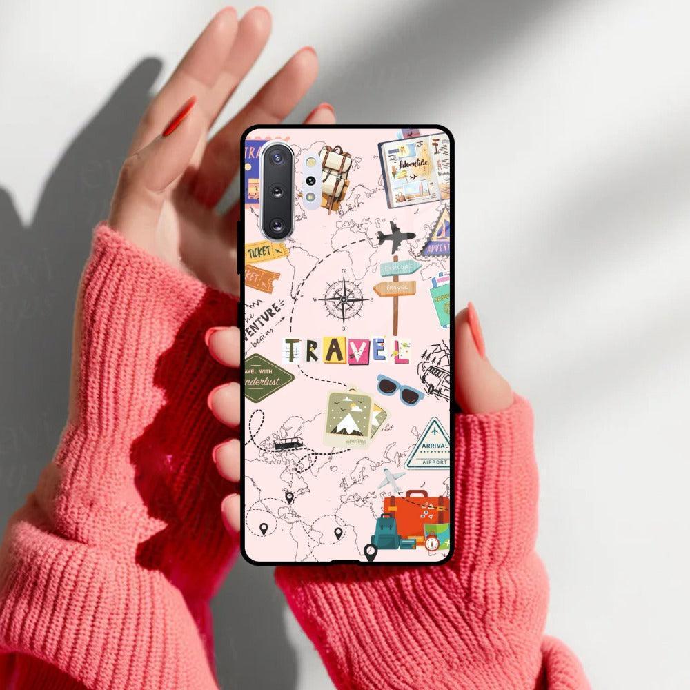 Travelogue Treasures Glass Case Cover for Samsung - ShopOnCliQ