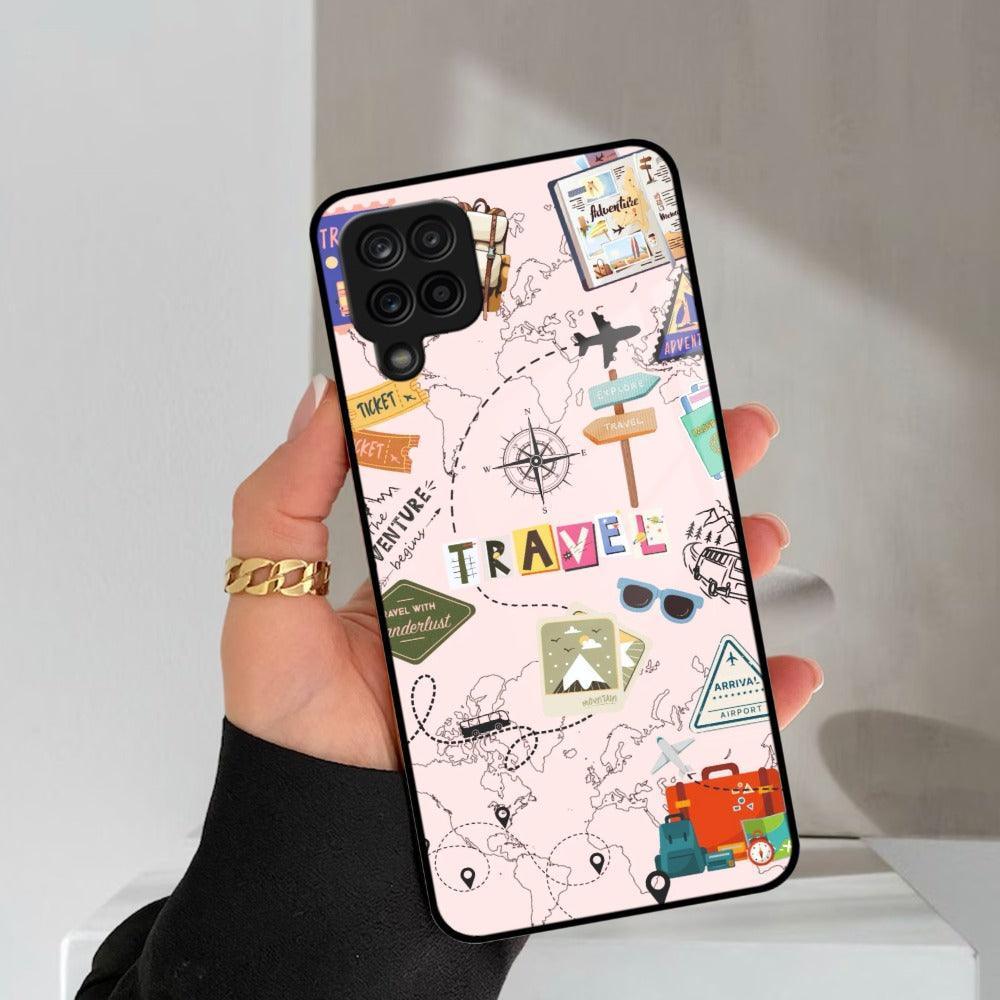 Travelogue Treasures Glass Case Cover for Samsung - ShopOnCliQ