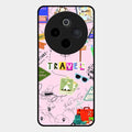Travelogue Treasures Glass Case Cover For Vivo T4 5G