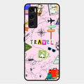 Travelogue Treasures Glass Case Cover For Vivo V20 Se