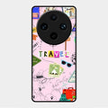 Travelogue Treasures Glass Case Cover For Vivo X100 Pro 5G