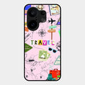 Travelogue Treasures Glass Case Cover For Vivo X200 Fe 5G