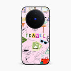 Travelogue Treasures Glass Case Cover For Vivo X300 5G
