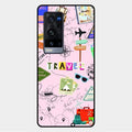 Travelogue Treasures Glass Case Cover For Vivo X60 Pro Plus 5G